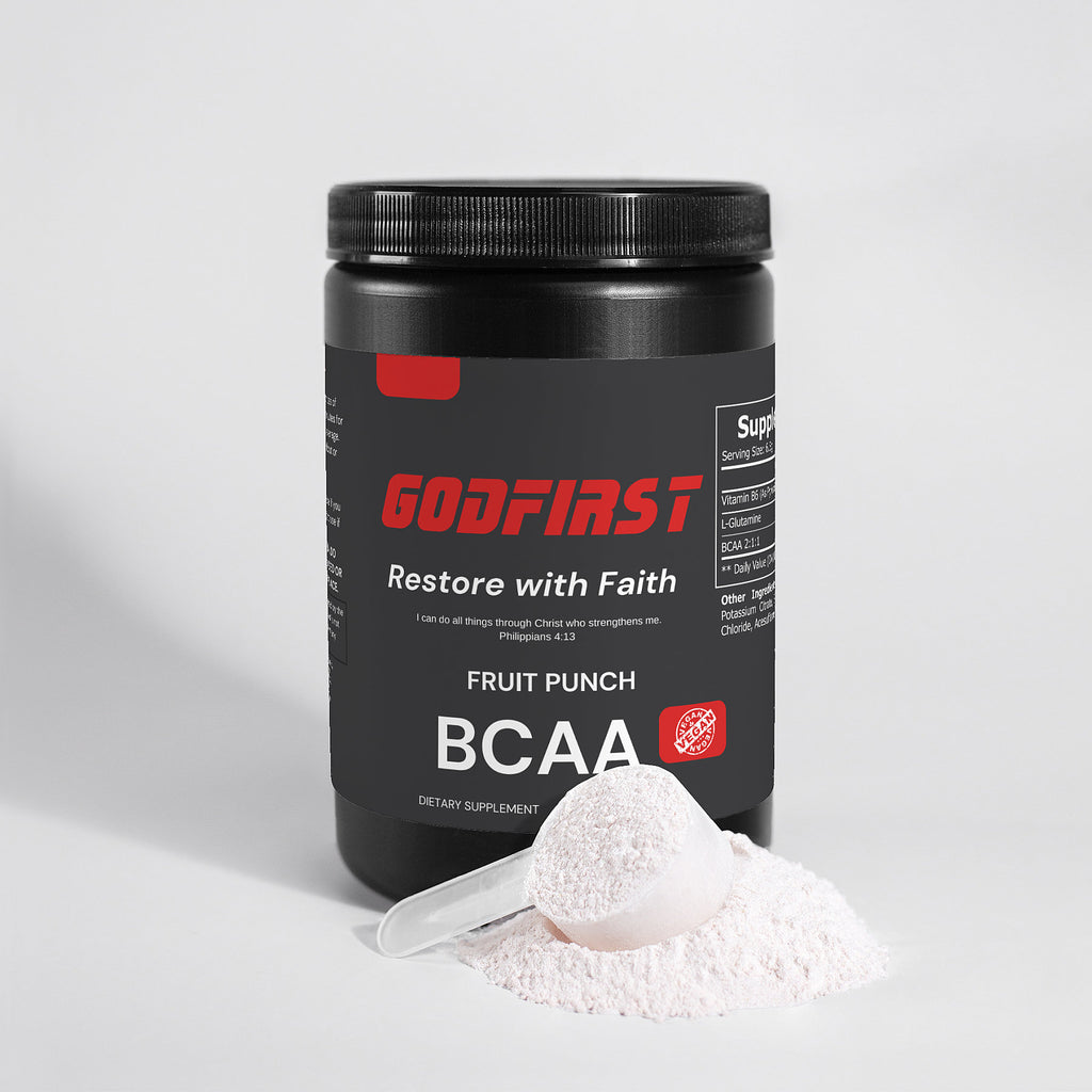Restore with Faith - BCAA Post Workout Powder (FRUIT PUNCH) -
