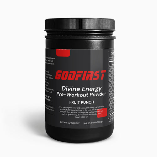 Divine Energy Pre-Workout Powder (Fruit Punch)