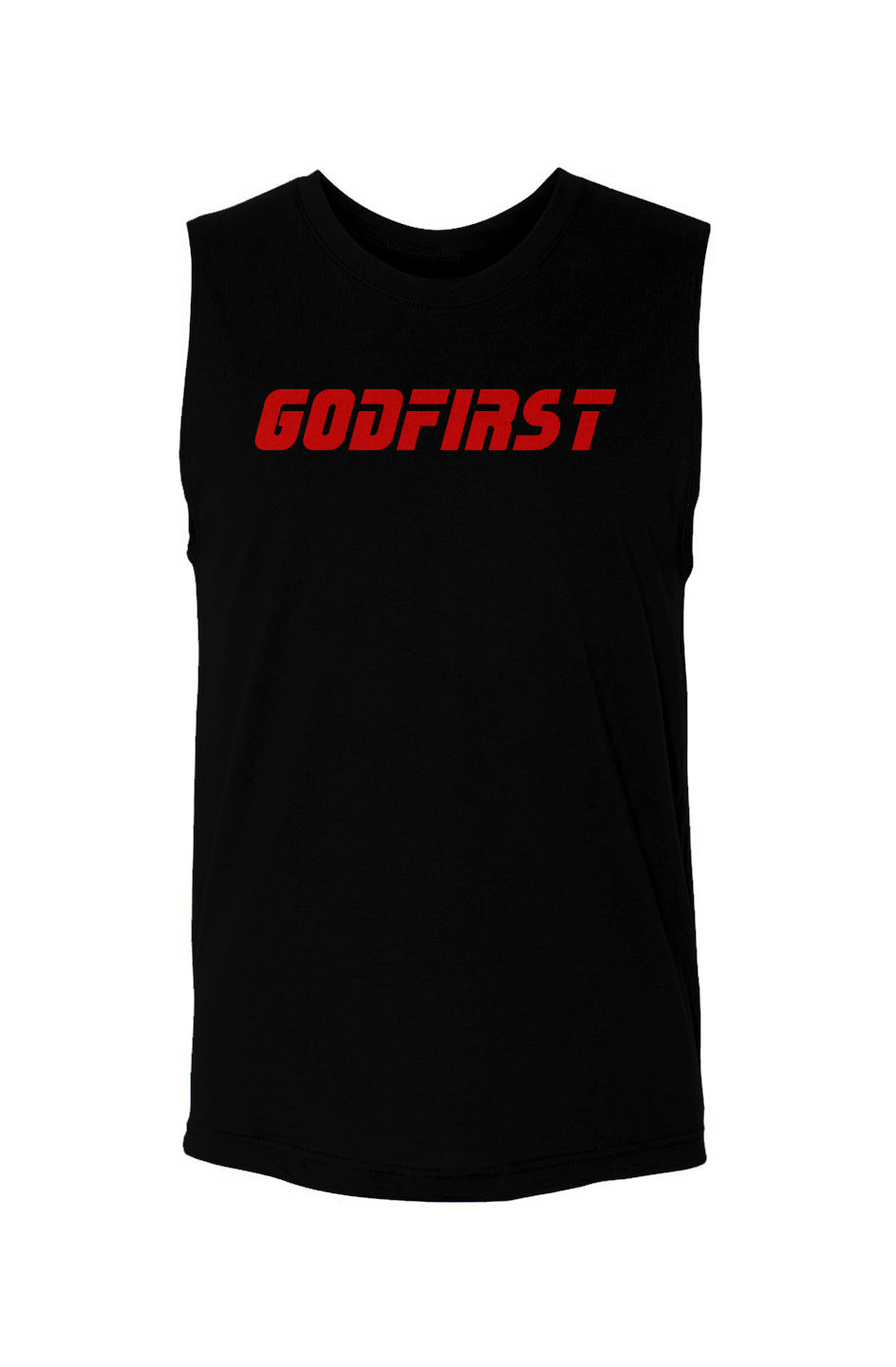 Combat Core Fighter Muscle Tank - (Black/Red)