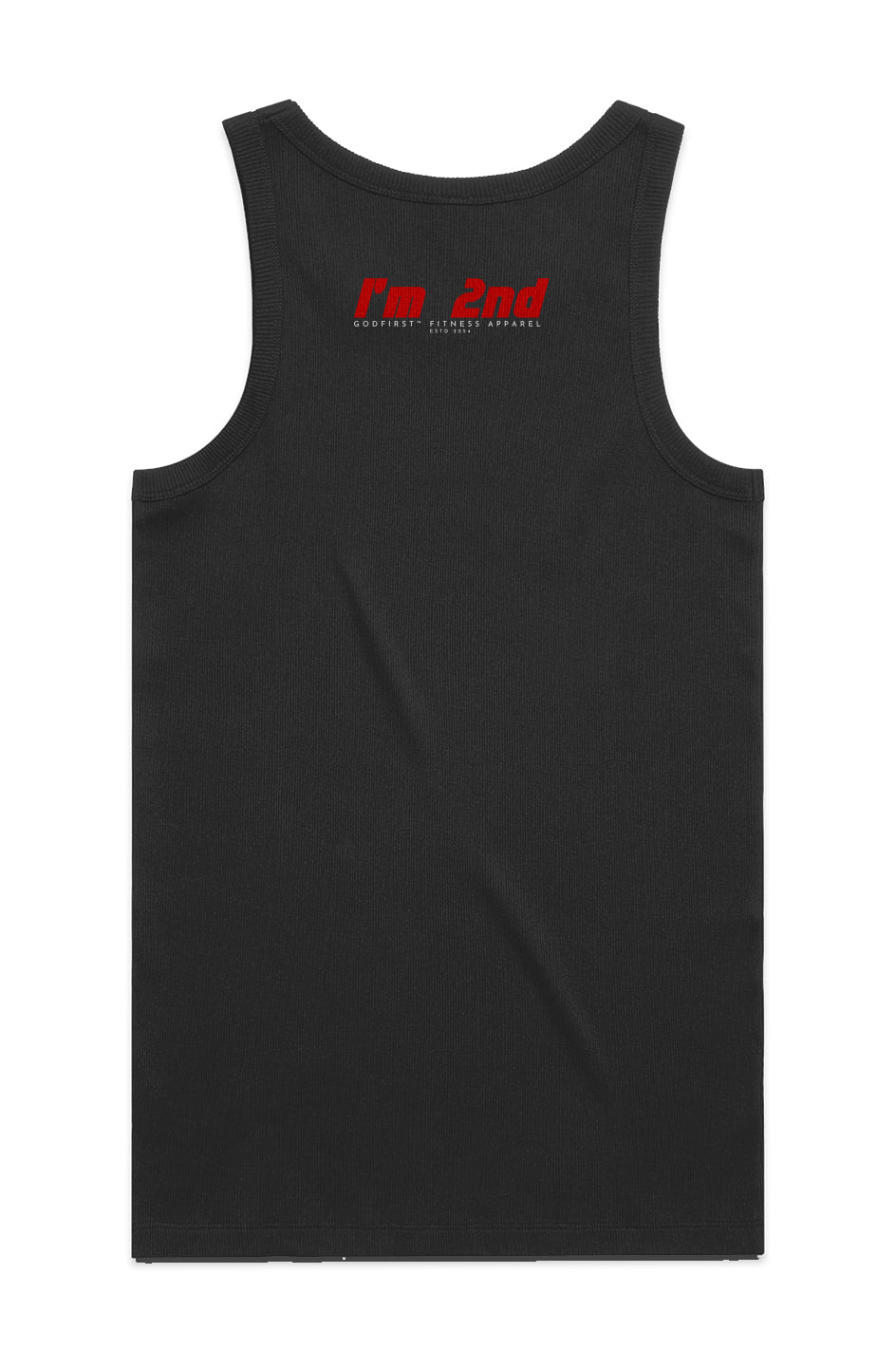 Warrior's Faith Rib Singlet - "GodFirst, I'm 2nd" Edition
