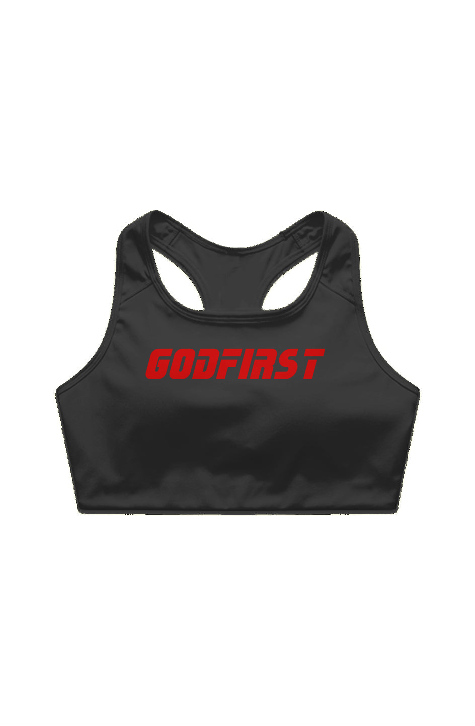 Warrior's Faith Active Bra Top - "GodFirst, I'm 2nd" Edition