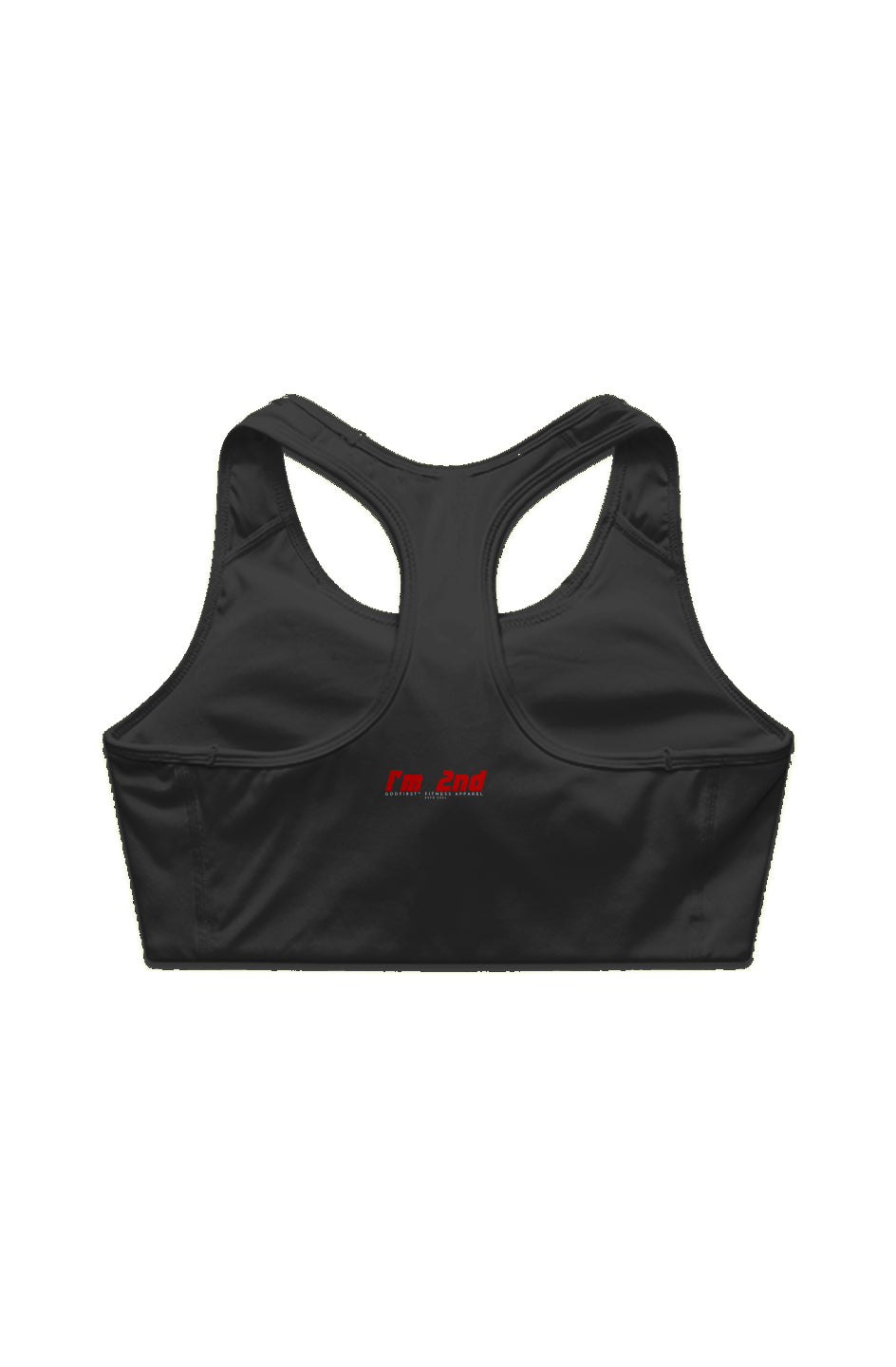 Warrior's Faith Active Bra Top - "GodFirst, I'm 2nd" Edition
