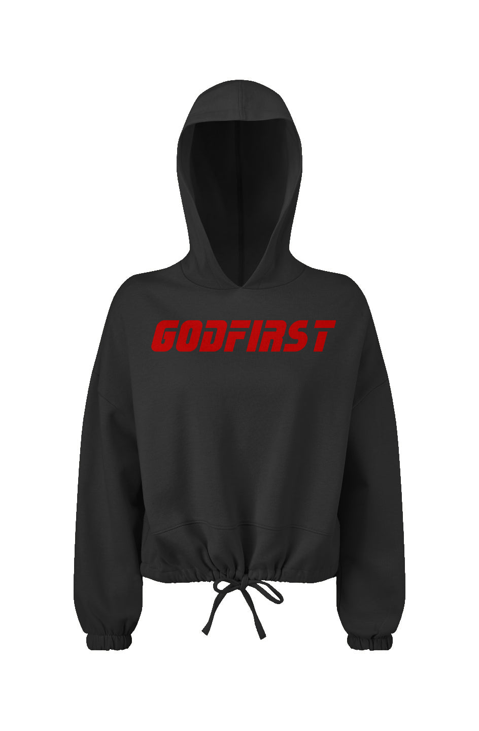 Women's Cropped Hoodie - GodFirst Edition