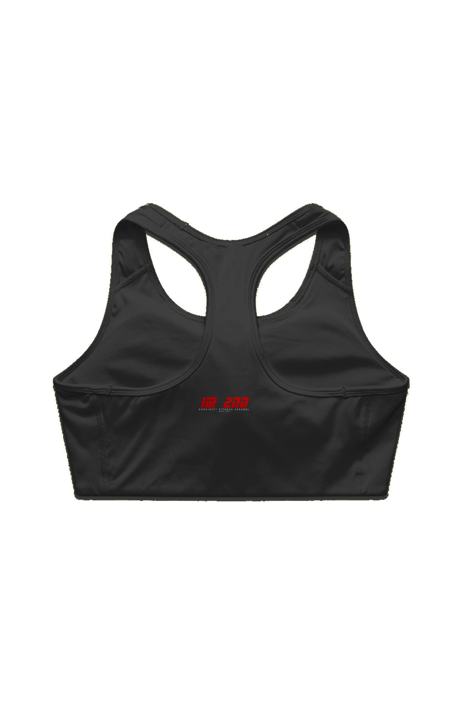 🥊 Warrior's Faith Active Bra Top - "GodFirst, I'm 2nd" Edition